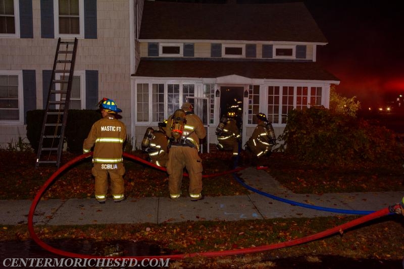 Working House Fire November 16, 2016 Montauk Highway & Brookfield Avenue